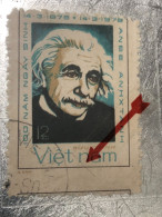 VIET NAM Stamps PRINT ERROR-1979-(tem In Lõi 12xu Portrait Of Einstein)1-STAMPS-vyre Rare - Viêt-Nam