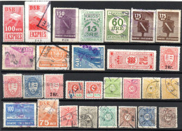 3349.SCANDINAVIA. OLD LOCAL AND REVENUE STAMPS LOT. WILL BE SHIPPED IN GLASSINE ENVELOPE. - Local Post Stamps