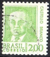 Brésil Poste Obl Yv: 846 Mi:1177 Castello Branco (Beau Cachet Rond) - Used Stamps