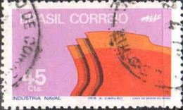 Brésil Poste Obl Yv: 994 Mi:1322 Industria Naval (Beau Cachet Rond) - Used Stamps