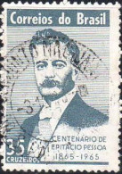 Brésil Poste Obl Yv: 775 Mi:1079 Président Epitacio Pessoa (TB Cachet Rond) - Used Stamps