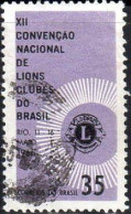 Brésil Poste Obl Yv: 773 Mi:1077 Lions Clubes Do Brasil (cachet Rond) - Gebruikt