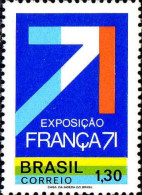 Brésil Poste N** Yv: 962 Mi:1291 Exposiçao França - Unused Stamps