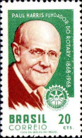 Brésil Poste N** Yv: 851 Mi:1169 Paul Harris Fundador Do Rotary (non-gommé) - Unused Stamps
