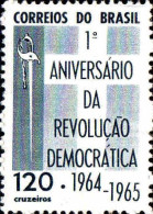Brésil Poste N** Yv: 769 Mi:1073 1.Aniversario Da Revoluçao Democratica - Unused Stamps