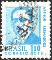 Brésil Poste Obl Yv: 842/846 Anciens Présidents Du Brésil - Used Stamps