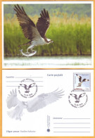 2016  Moldova FDC Fauna, Birds Of Prey, Of Prey, Eagles - Adler & Greifvögel