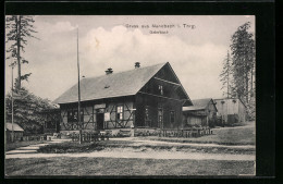 AK Manebach I. Thür., Gasthaus Gabelbach  - Autres & Non Classés