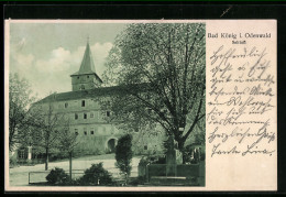 AK Bad König I. Odenwald, Schloss  - Odenwald
