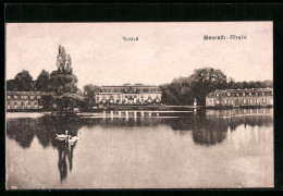 AK Benrath / Rhein, Schloss Vom Wasser Aus Gesehen  - Autres & Non Classés