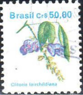 Brésil Poste Obl Yv:1964 Mi:2364 Clitoria Fairchildiana (Beau Cachet Rond) - Oblitérés