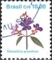 Brésil Poste Obl Yv:1957 Mi:2352 Tibouchina Granulosa (TB Cachet Rond) (Thème) - Other & Unclassified