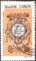 Brésil Poste Obl Yv:1808/1809 Journée Du Livre (Dents Courtes) - Gebruikt