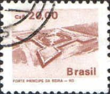 Brésil Poste Obl Yv:1844/1846 Patrimoine Architectural - Gebruikt