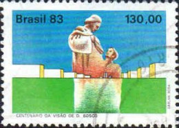 Brésil Poste Obl Yv:1619 Mi:1993 Centenario Da Visao De D.Bosco (Beau Cachet Rond) - Gebraucht