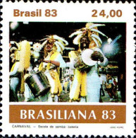 Brésil Poste N** Yv:1584/1587 Carnaval Brésilien - Neufs