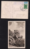 BRD Bund 1954 Postkarte Landpost REICHENBACH über MELSUNGEN X KASSEL - Briefe U. Dokumente