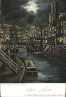 71869900 Utrecht Oude Gracht Mondschein Utrecht - Other & Unclassified