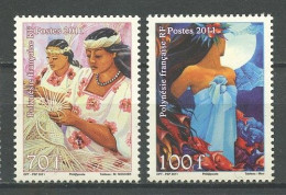 POLYNESIE 2011 N° 940/941 ** Neufs MNH  Superbes Journée De La Femme Tissant Des Paniers Poissons Fishes Faune Animaux - Unused Stamps
