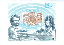 Polynésie Bloc N** Yv:13 Capex 87 (Thème) - Briefmarkenausstellungen