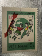 VIET NAM Stamps PRINT ERROR-1980-(tem In Lõi -5xu Thieu Nhi)1-STAMPS-vyre Rare - Viêt-Nam