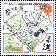 SPM Poste N** Yv: 498 Mi:569 Judo à Saint-Pierre - Neufs