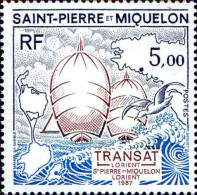 SPM Poste N** Yv: 477 Mi:545 Transat Lorient St-Pierre Et Miquelon - Ongebruikt