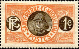 SPM Poste N** Yv:  78 Mi:73 Pêcheur - Unused Stamps