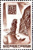 SPM Poste N* Yv: 325 Mi:347 Roc De Langlade (avec Charnière) - Unused Stamps