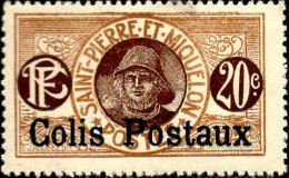 SPM Col-Post N* Yv:4 Pêcheur (avec Charnière) - Unused Stamps