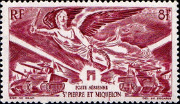 SPM Avion N** Yv: 11 Mi:340 Anniversaire De La Victoire - Neufs