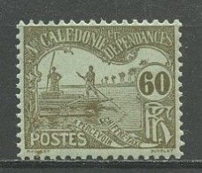 CALEDONIE 1906 Taxe N° 22 ** Neuf MNH Superbe Embarcation Bateaux Boats Transports Surchargés - Portomarken