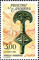 Andorre (F) Poste N** Yv:381 Mi:402 Sivella Visigotica - Unused Stamps