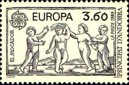 Andorre (F) Poste N** Yv:379 Mi:400 Europa El Mocador - Unused Stamps