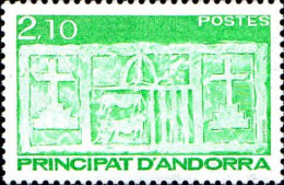 Andorre (F) Poste N** Yv:390 Mi:411 Ecu Primitif Des Vallées - Unused Stamps