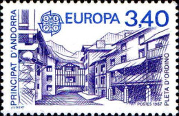 Andorre (F) Poste N** Yv:359 Mi:380 Europa Pleta D'Ordino - Nuovi