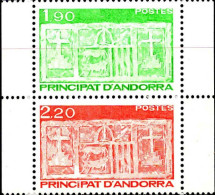 Andorre (F) Poste N** Yv:356a Mi:378A Ecu Primitif Des Vallées Bord De Feuille - Unused Stamps