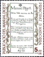 Andorre (F) Poste N** Yv:352 Mi:373 Manual Digest Delas Valls - Nuovi