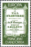 Andorre (F) Poste N** Yv:339 Mi:360 Europa Le Val D'Andorre… - Unused Stamps