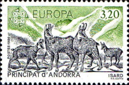 Andorre (F) Poste N** Yv:349 Mi:370 Europa Isard - Ungebraucht