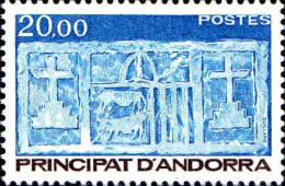 Andorre (F) Poste N** Yv:336 Mi:357 Ecu Primitif Des Vallées - Unused Stamps