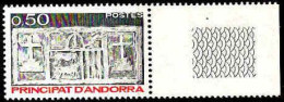 Andorre (F) Poste N** Yv:321 Mi:342 Ecu Primitif Des Vallées Bord De Feuille - Unused Stamps