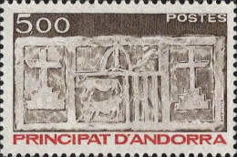 Andorre (F) Poste N** Yv:324 Mi:345 Ecu Primitif Des Vallées - Unused Stamps