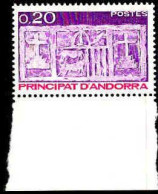 Andorre (F) Poste N** Yv:318 Mi:339 Ecu Primitif Des Vallées Bord De Feuille - Unused Stamps