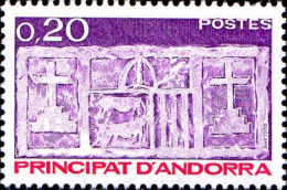 Andorre (F) Poste N** Yv:318 Mi:339 Ecu Primitif Des Vallées - Unused Stamps