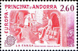 Andorre (F) Poste N** Yv:314 Mi:335 Europa La Farga - Nuevos
