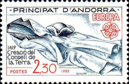 Andorre (F) Poste N** Yv:301 Mi:322 Conseil De La Terra - Unused Stamps
