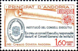 Andorre (F) Poste N** Yv:300 Mi:321 Institucio Del Consell Executiu - Unused Stamps