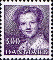Danemark Poste N** Yv: 779 Mi:778 Margrethe II De Face - Nuovi