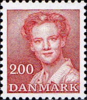Danemark Poste N** Yv: 760 Mi:754 Margrethe II De Face - Nuovi